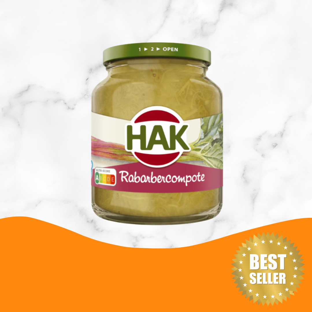 Hak Rabarber compote 360 gram/Rhubarb compote