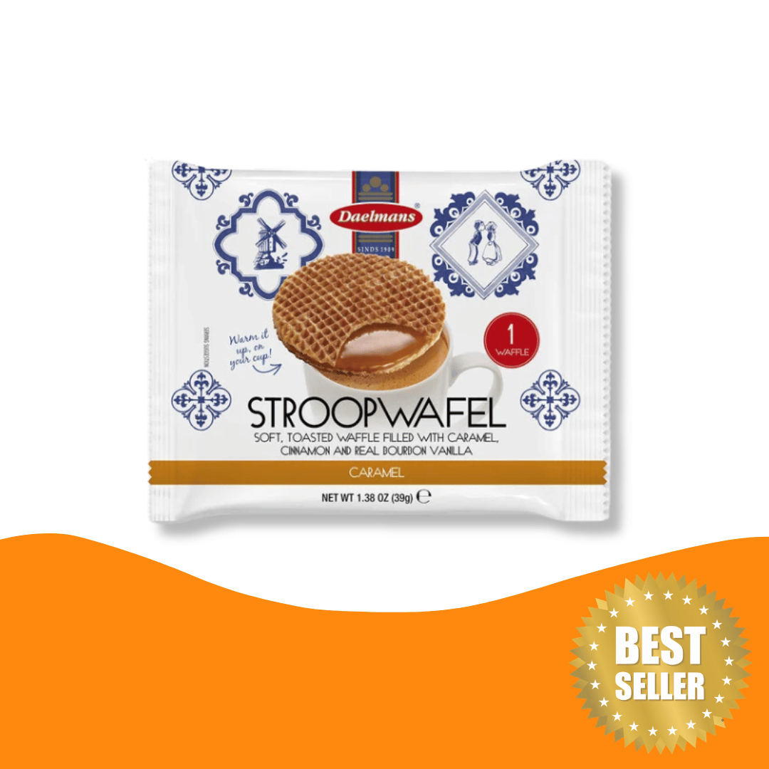 Stroopwafels Caramel Daelmans 荷蘭焦糖煎餅 (華夫餅)(39 克)