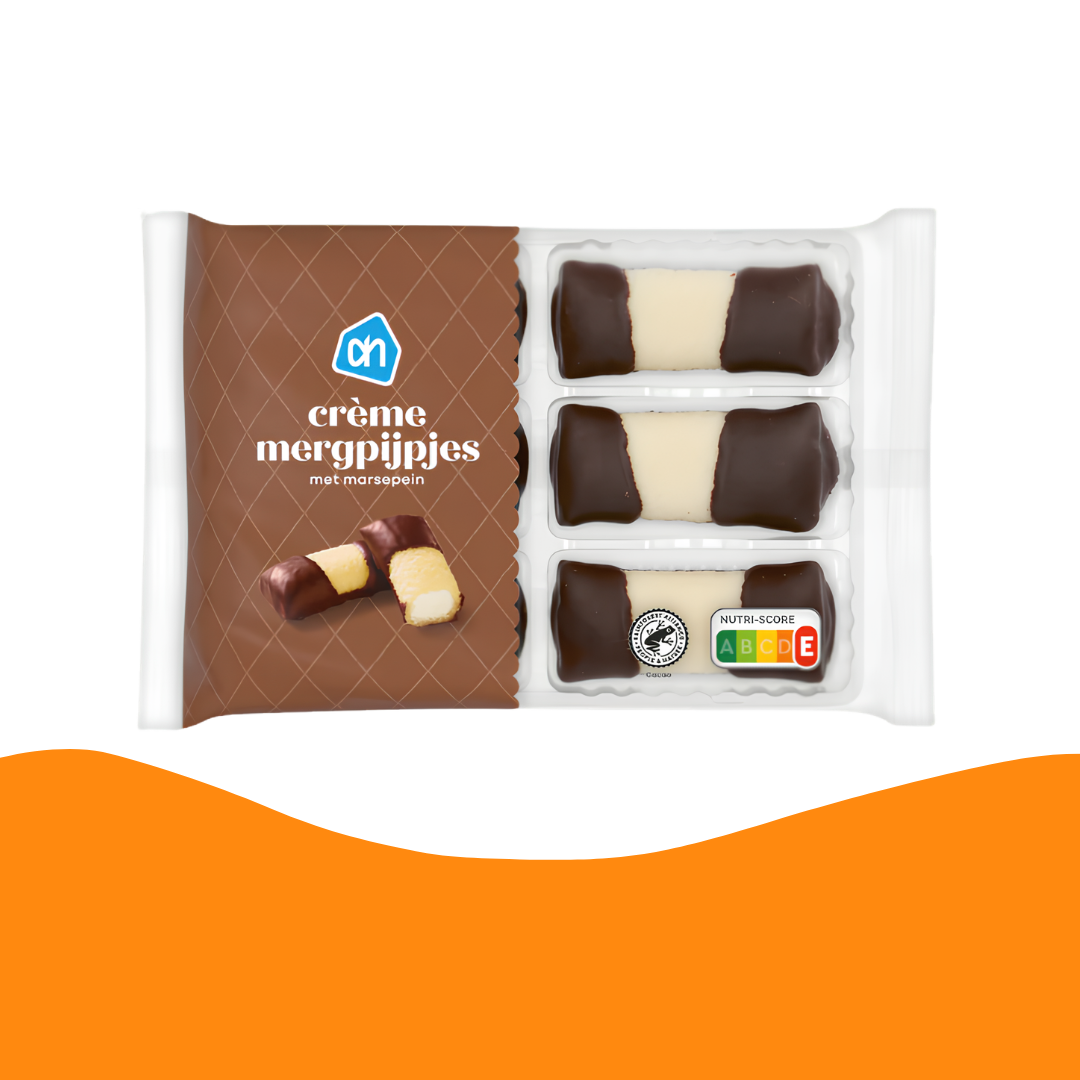 AH Creme Mergpijpjes (160 gram)