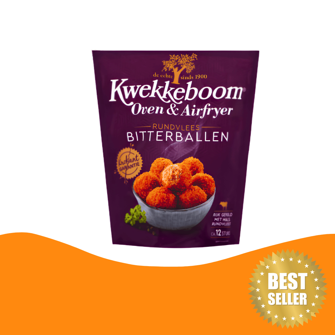 Kwekkeboom Rundvlees Bitterballen 荷蘭炸肉丸 12件(300 克) | 氣炸鍋小食