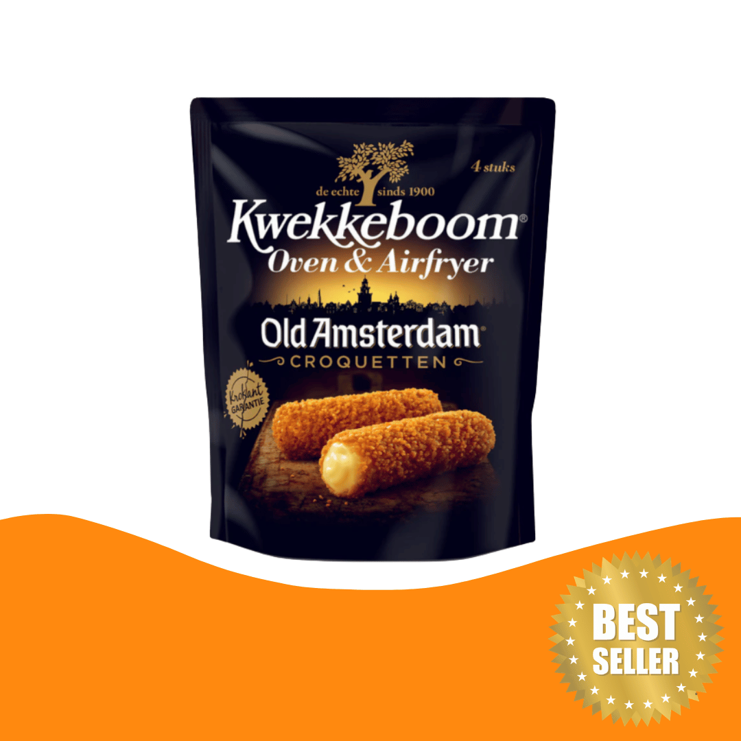 Kwekkeboom Old Amsterdam 炸芝士卷 4件(240克)| 氣炸鍋小食