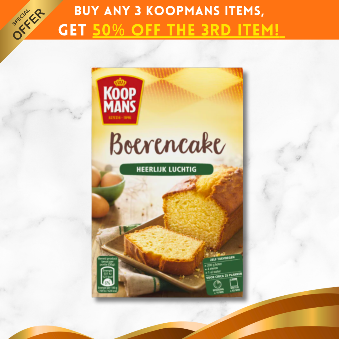 Koopmans Mix Boerencake 蛋糕預拌粉(400克)