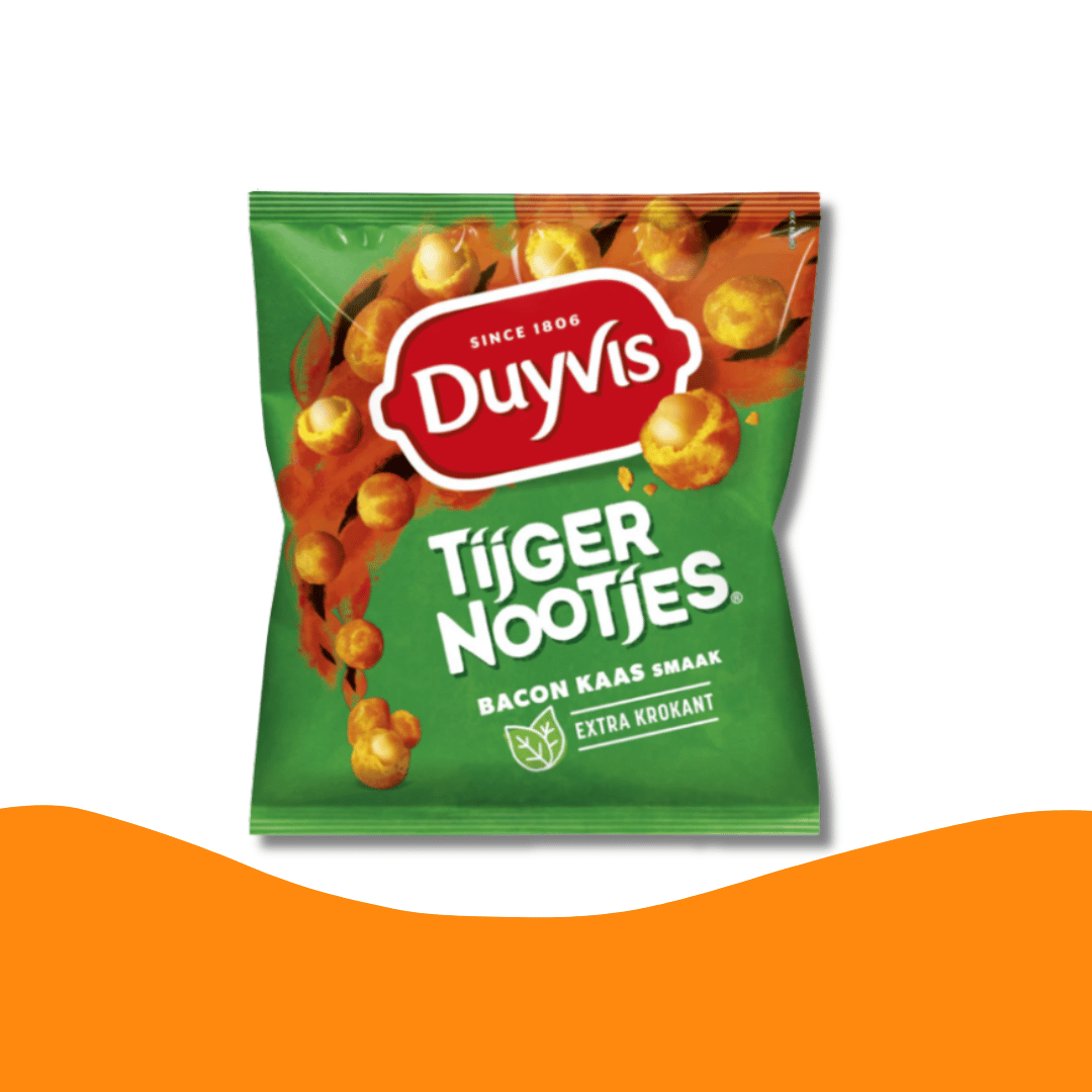 Duyvis Tijgernoten 煙肉芝士味脆皮花生(275克)