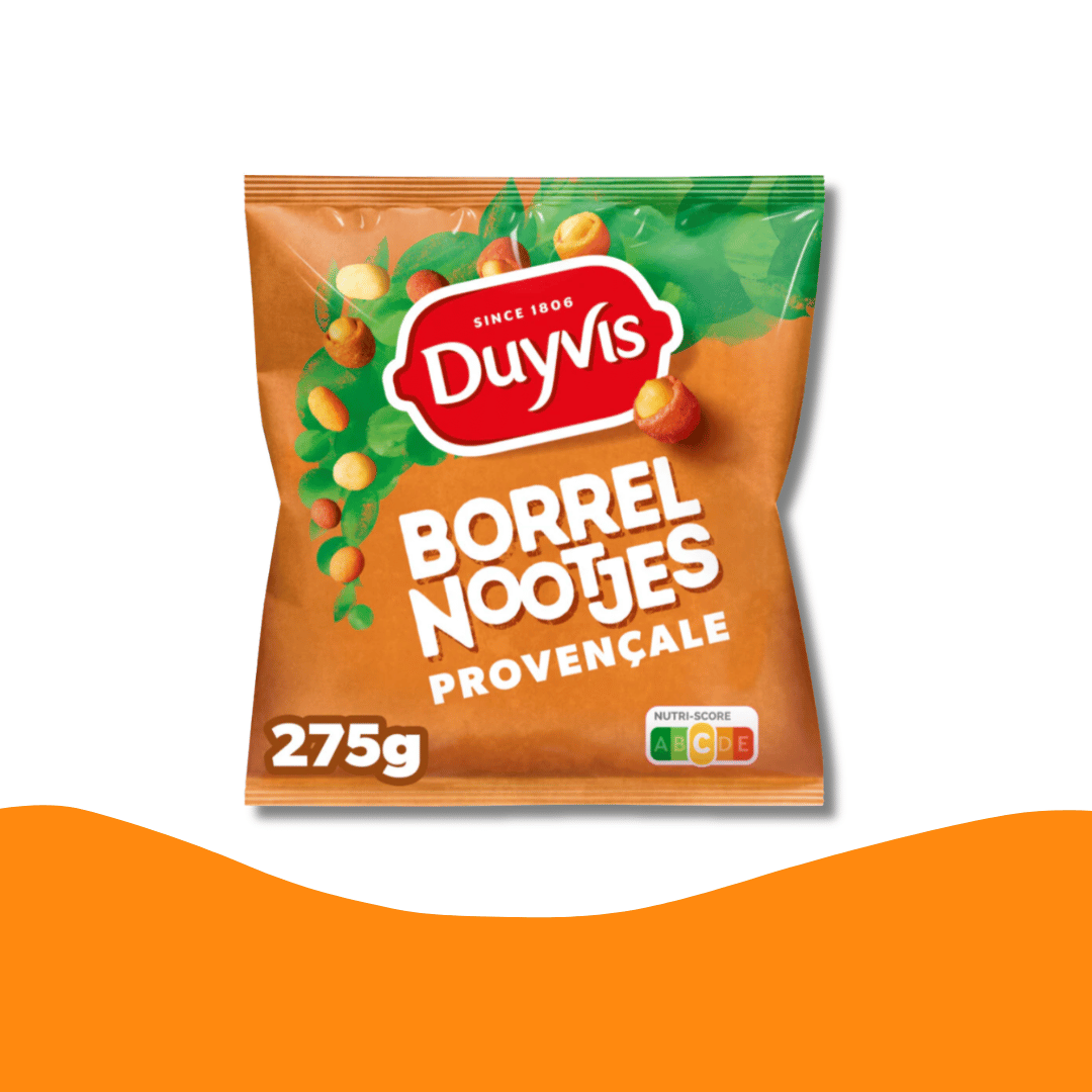 Duyvis Borrel Nootjes 普羅旺斯香草味脆皮花生(275克)