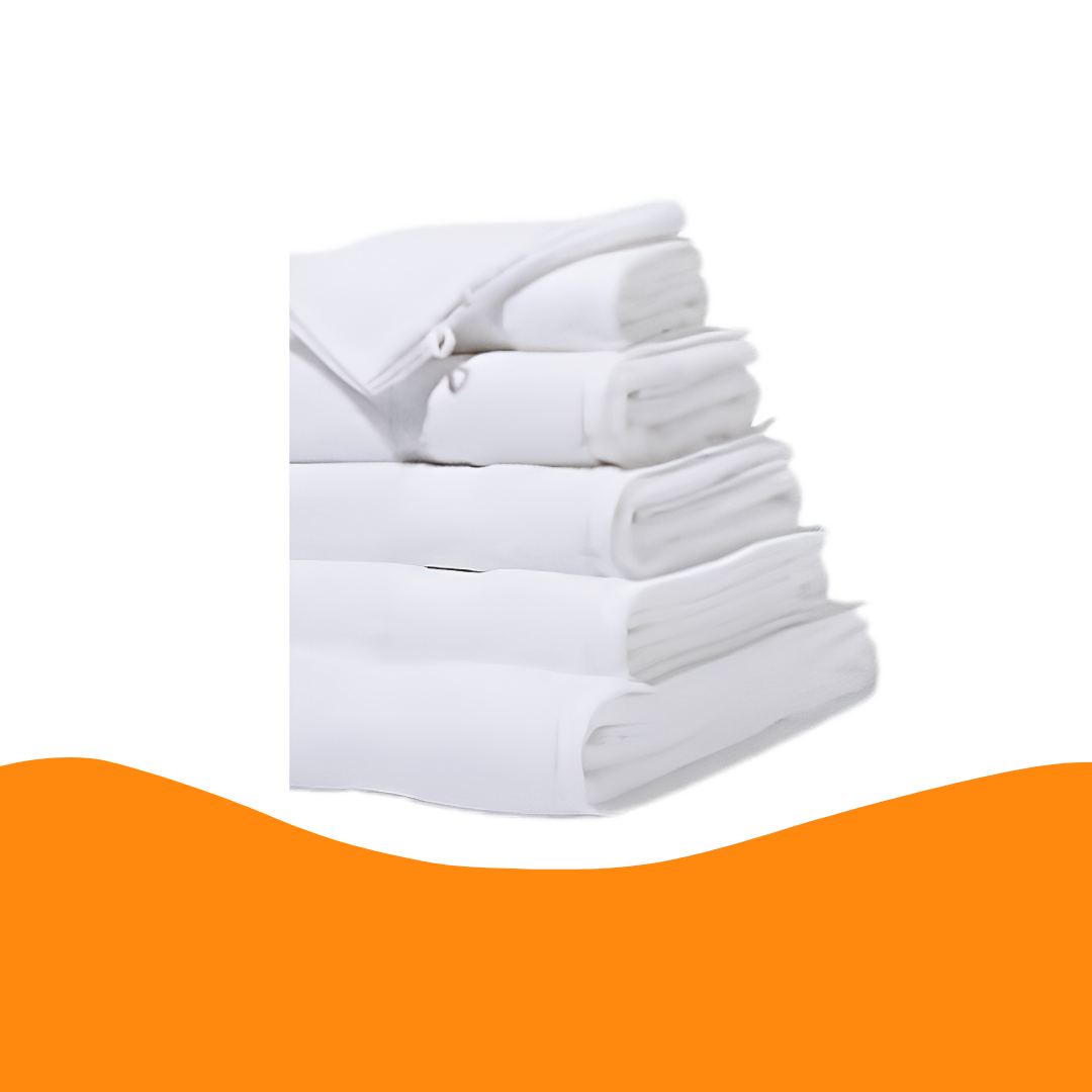 Hema Gastendoek Wit / Guest Towel White Taupe (30 x 55 cm)