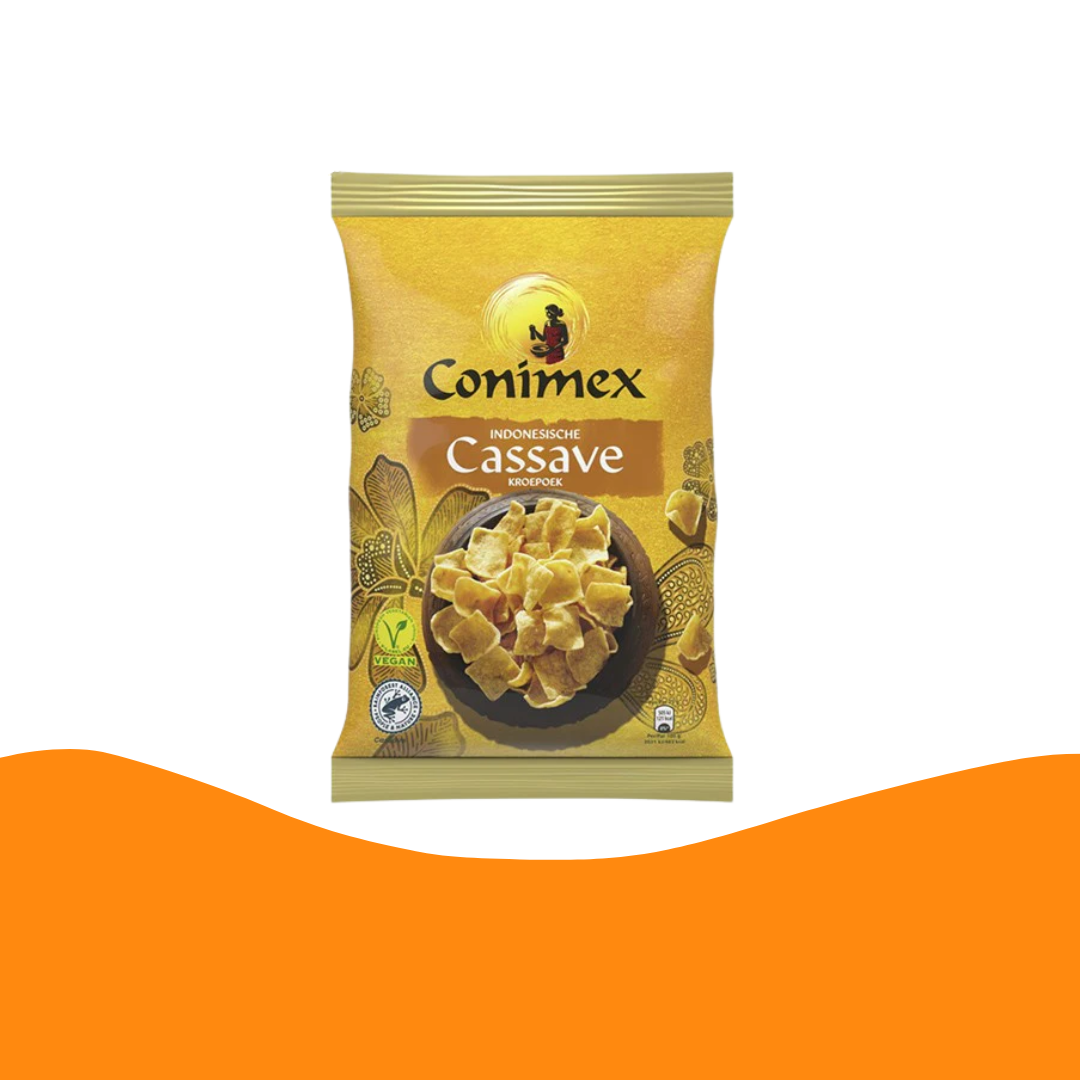 Conimex Indonesische Cassave Kroepoek Vegan (75 gram)