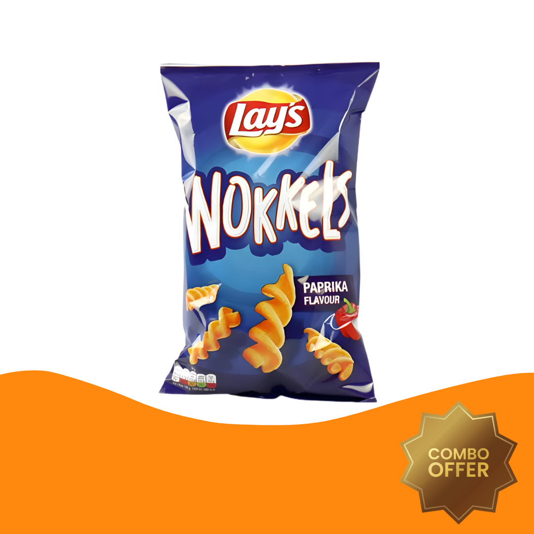 Lays Wokkels Paprika Flavour (100 gram)