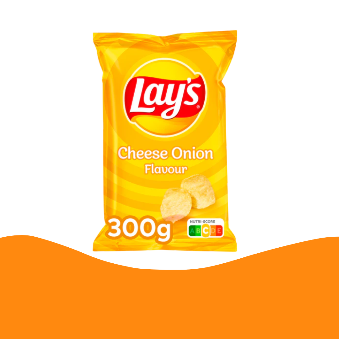 Lay's Chips Cheese Onion flavour (300 gram)
