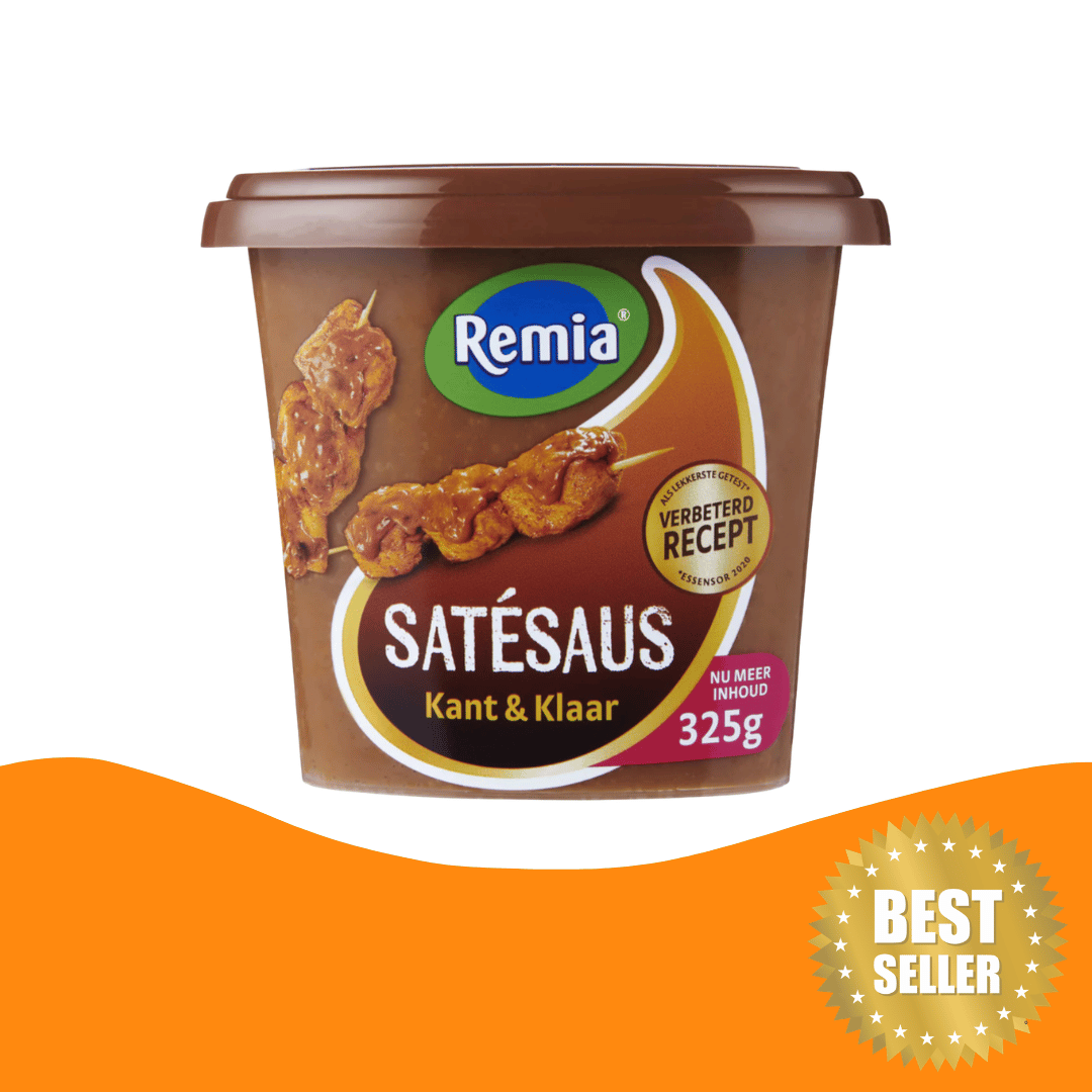 Remia Satesaus (325 gram)/Satay sauce (ready-to-eat)