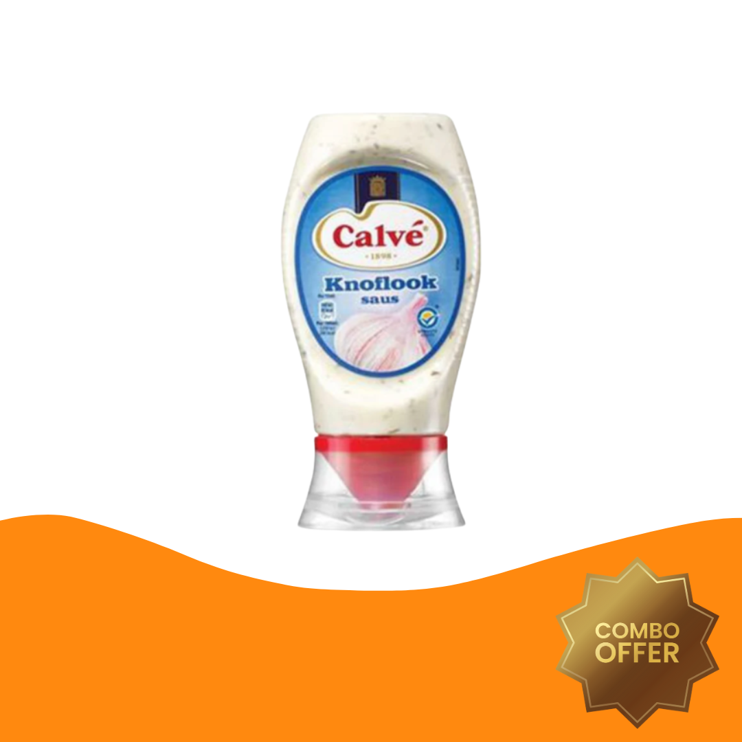 Calve Knoflooksaus (Garlic sauce) (250 ml) (Best Before 20 May 2026)