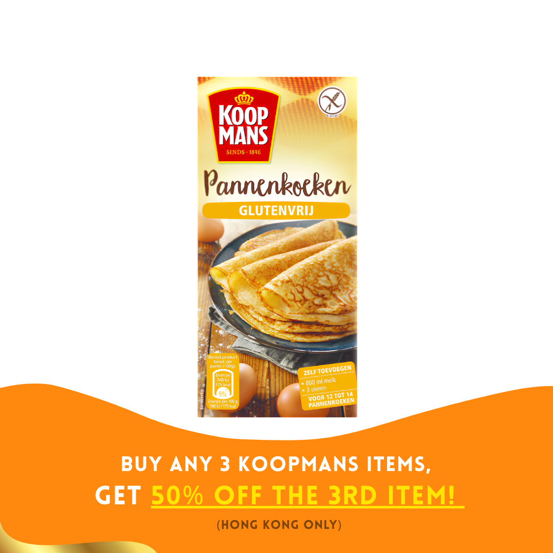 Koopmans Pannenkoeken Glutenvrij 400 克/混合,用於無麩質荷蘭煎餅 (Best Before 15 June 2026)