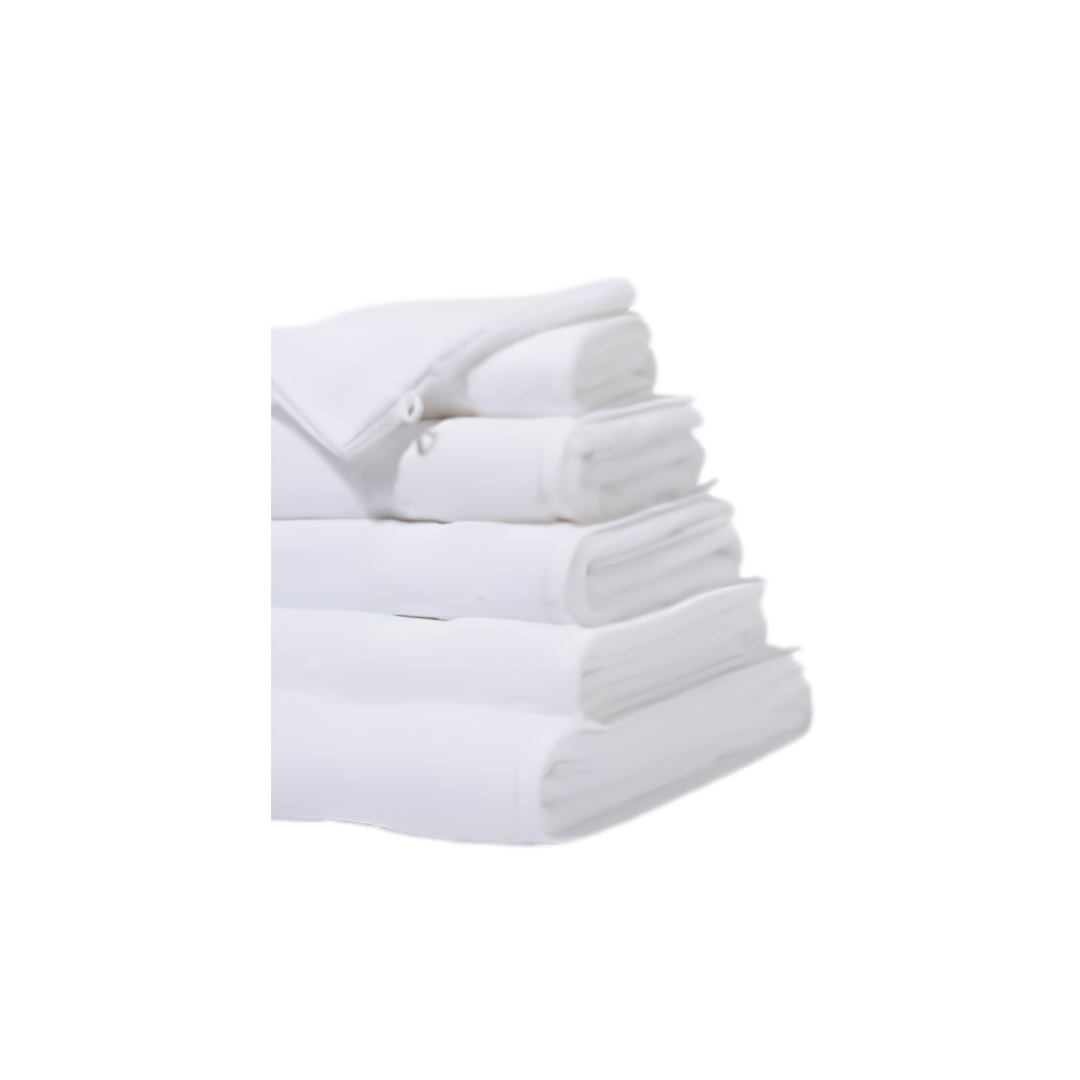 Hema Gastendoek Wit / Guest Towel White Taupe (30 x 55 cm)