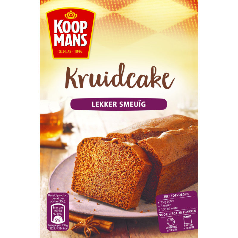 Koopmans Kruidencake Lekker Smeuig (400gram)