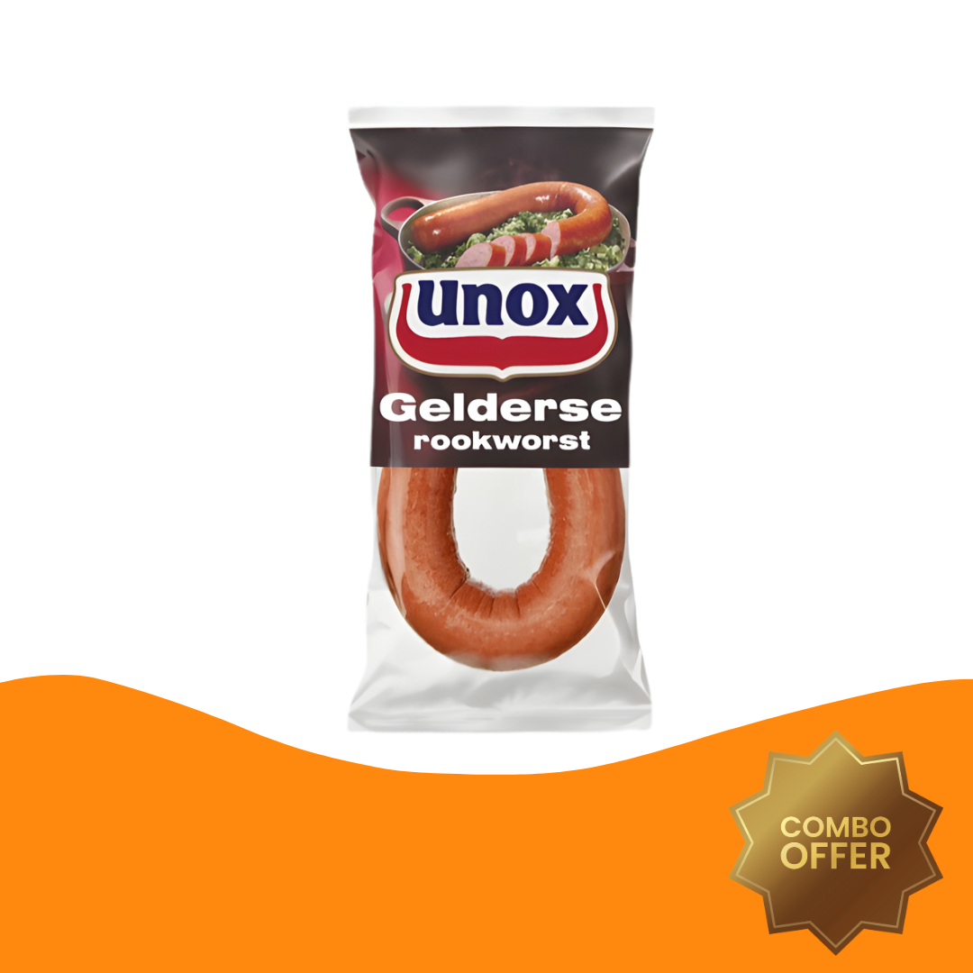 Unox Gelderse rookworst 荷蘭煙薰腸(285 克)