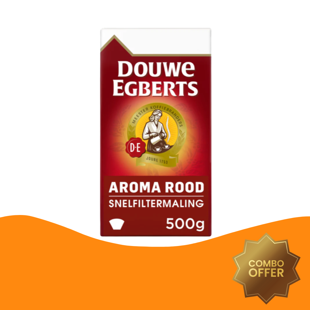 Douwe Egberts Koffie Aroma Rood 粗磨咖啡粉(500克)