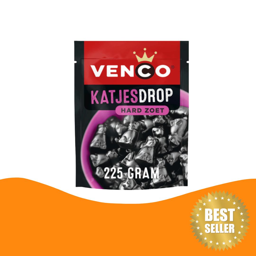 Venco Katjesdrop (235 gram)/Hard sweet licorice
