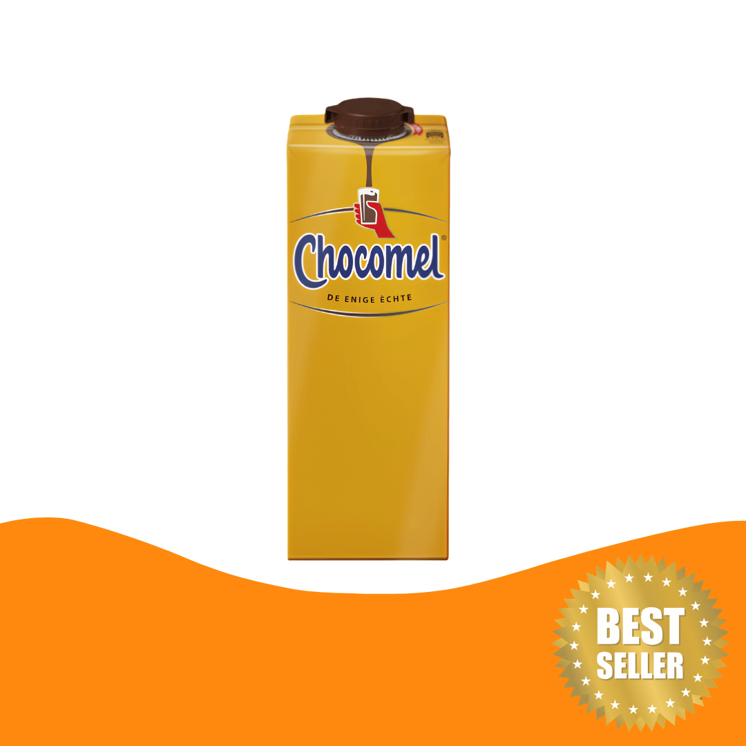 Chocolademelk Chocomel Vol 1 liter/ bevat melk