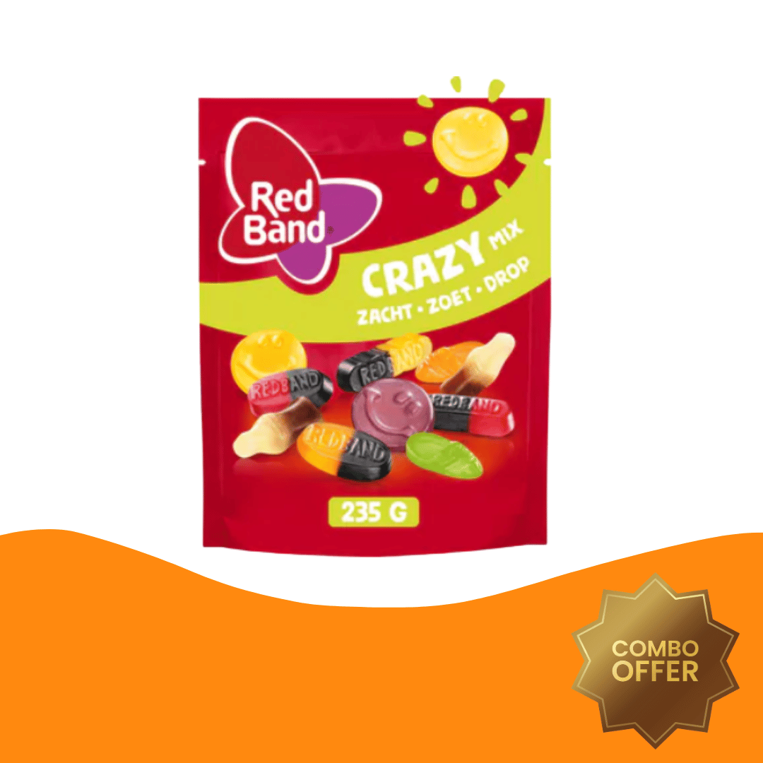 Red Band Crazy Mix (Soft / Sweet / Licorice) 235 gramc