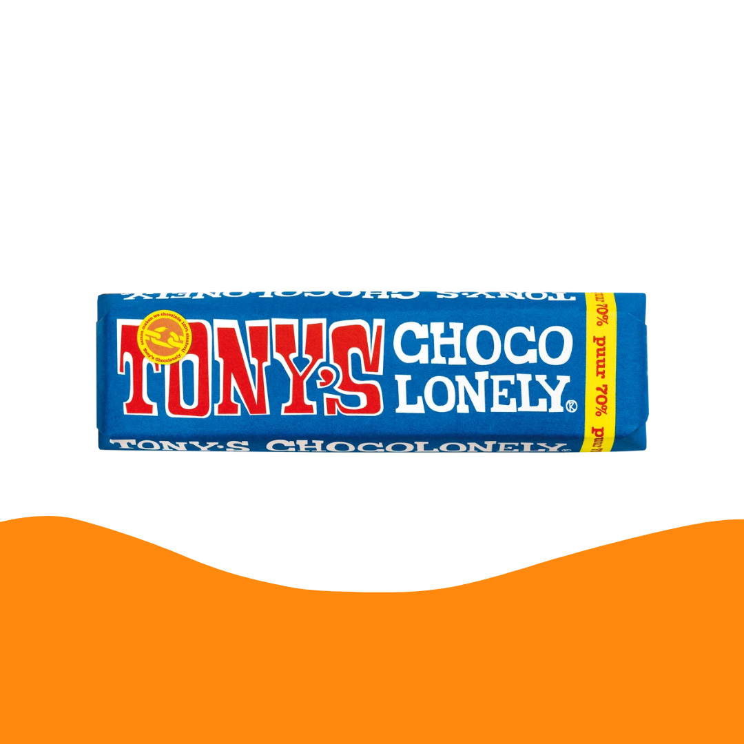 Tony's Chocolonely Dark Chocolate 70% Cocoa 47 gram (NEW)