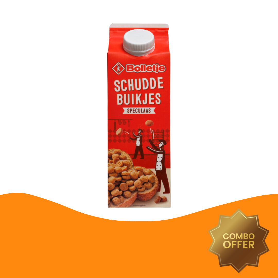 Bolletje Schuddebuikjes Speculaas (300 gram) / Spiced Shortcrust Biscuits