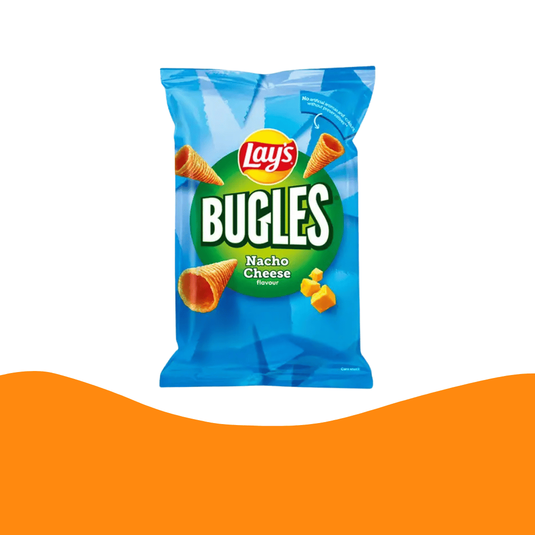 Bugles Nacho Cheese Lay's (30 gram) (houdbaar tot 2/3/24)