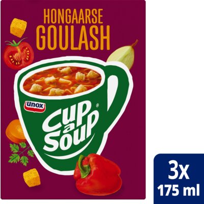Unox Cup-a-Soup Hongaarse Goulash 即沖匈牙利燴牛湯(3包裝 × 每包16克)