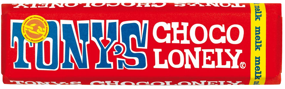 Tony's Chocolonely Milk Chocolate 50 gram (NEW)