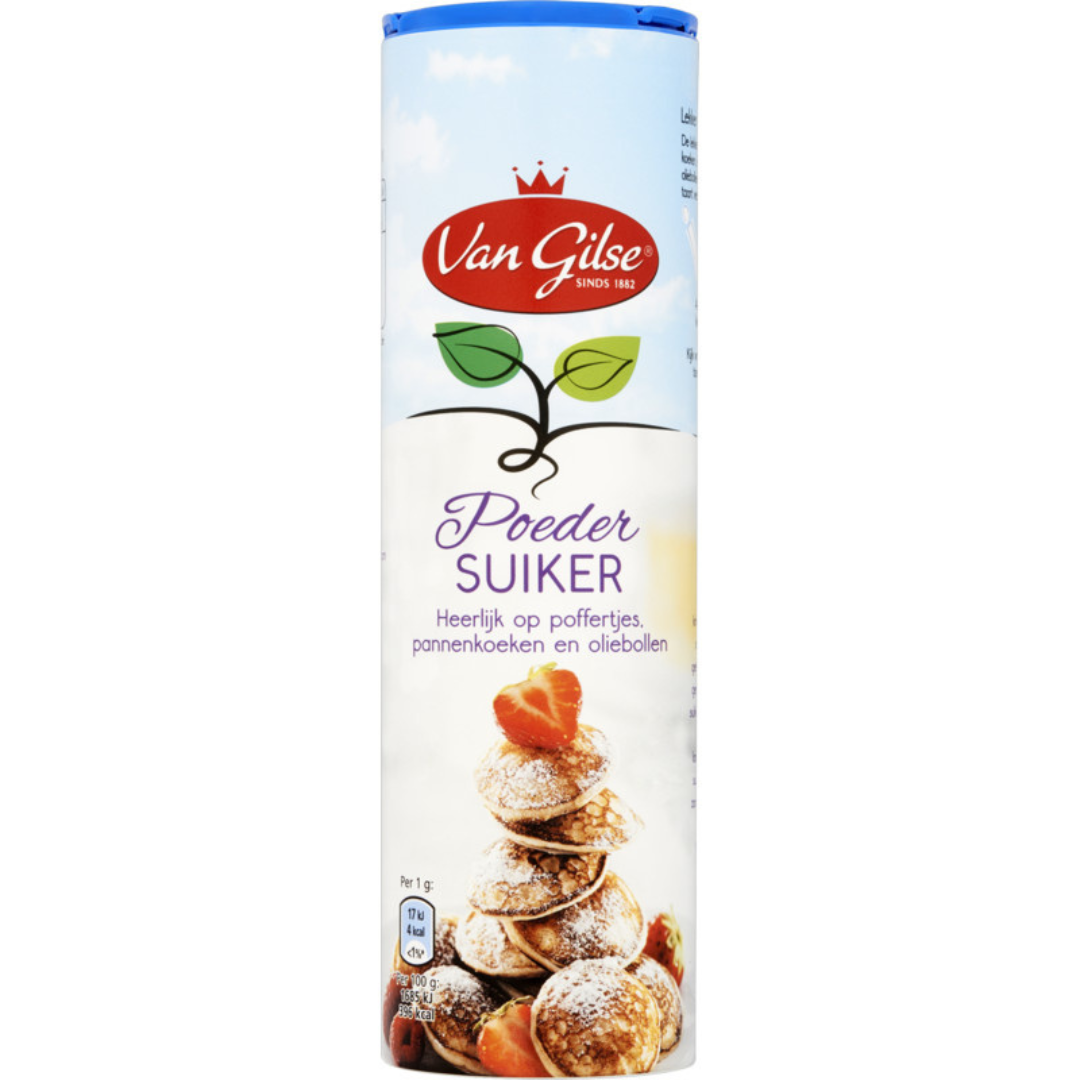 Van Gilse Poedersuiker strooibus (250 gram)/Powdered sugar