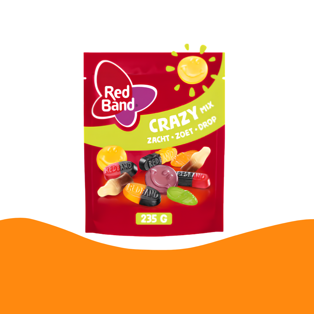 Red Band Crazy Mix (Soft / Sweet / Licorice) 235 gram