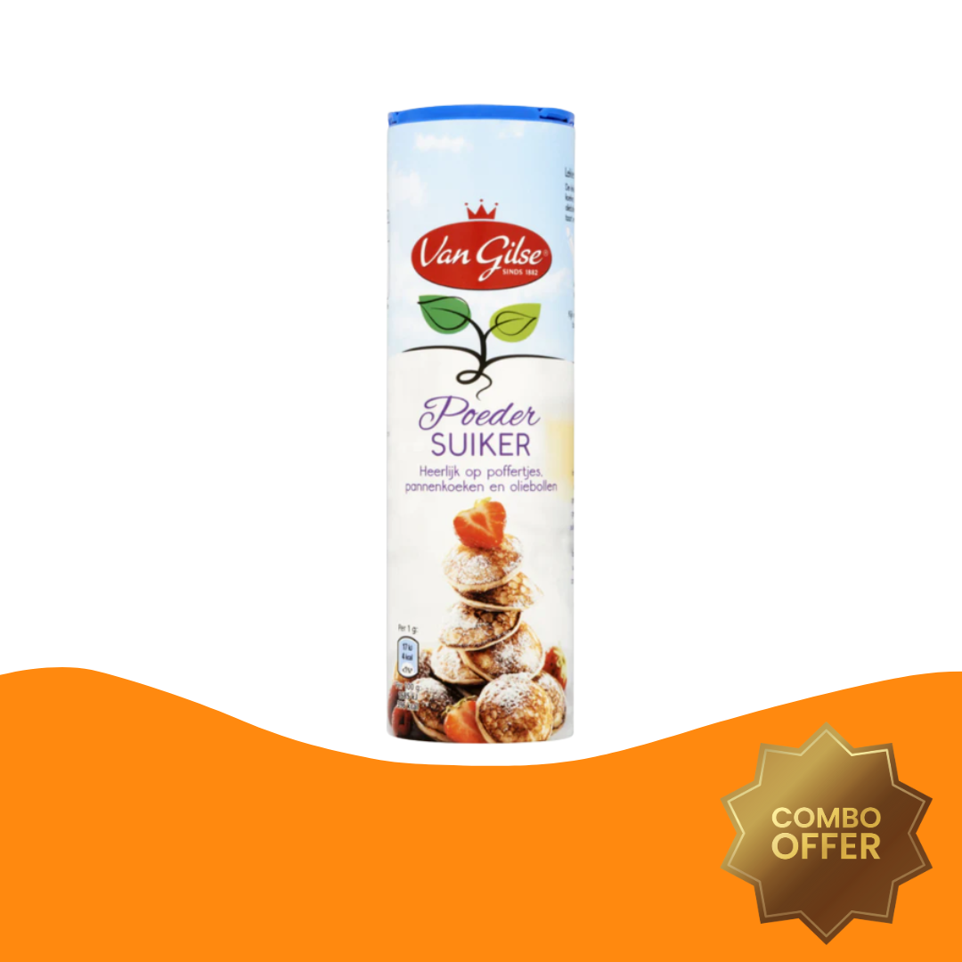 Van Gilse Poedersuiker strooibus (250 gram)/Powdered sugar