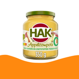 Appelcompote Hak 0% No Added Sugars & Sweeteners 350 gram )