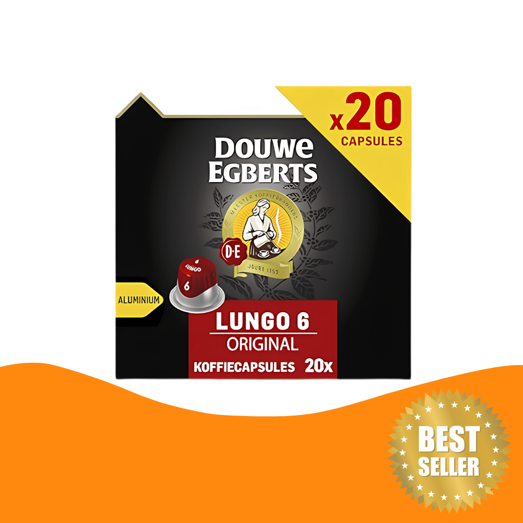Douwe Egberts Lungo 6 Original Capsule Coffee (20 capsules)