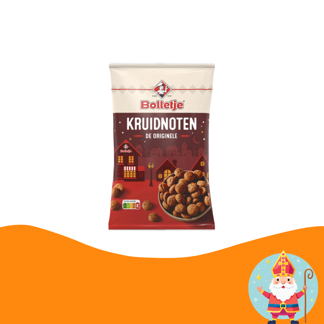 Bolletje Kruidnoten naturel (200 gram) (Expected early Oct 2026)