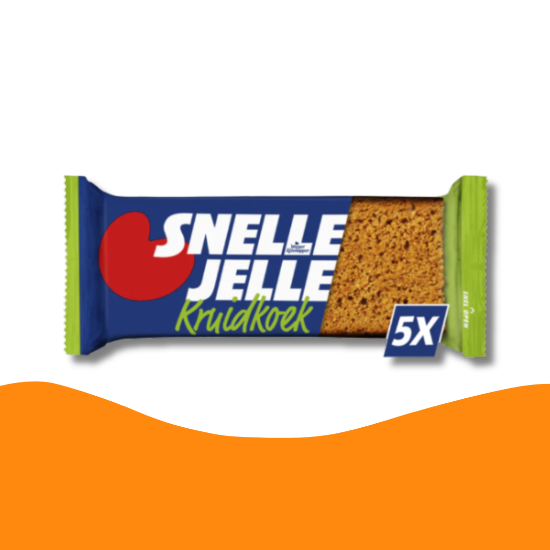 Snelle Jelle Kruidkoek 天然 5 件裝