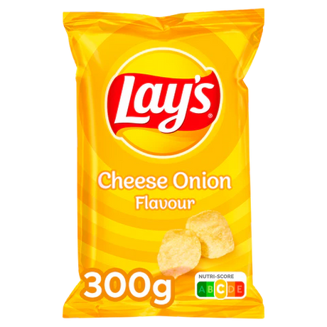 Lay's Chips Cheese Onion flavour (300 gram)