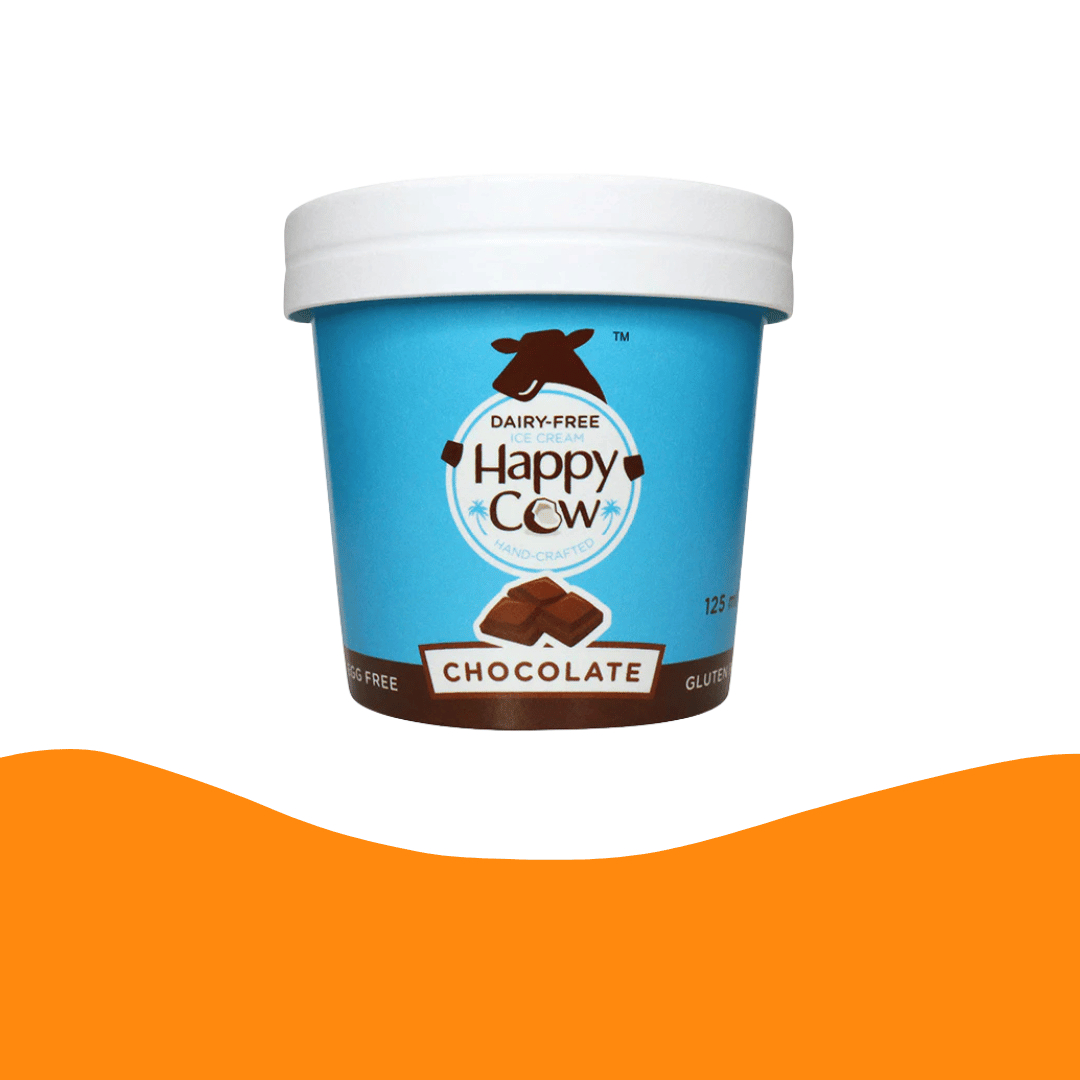 Happy Cow Chocolate Dairy-free Ice Cream - 125 ml