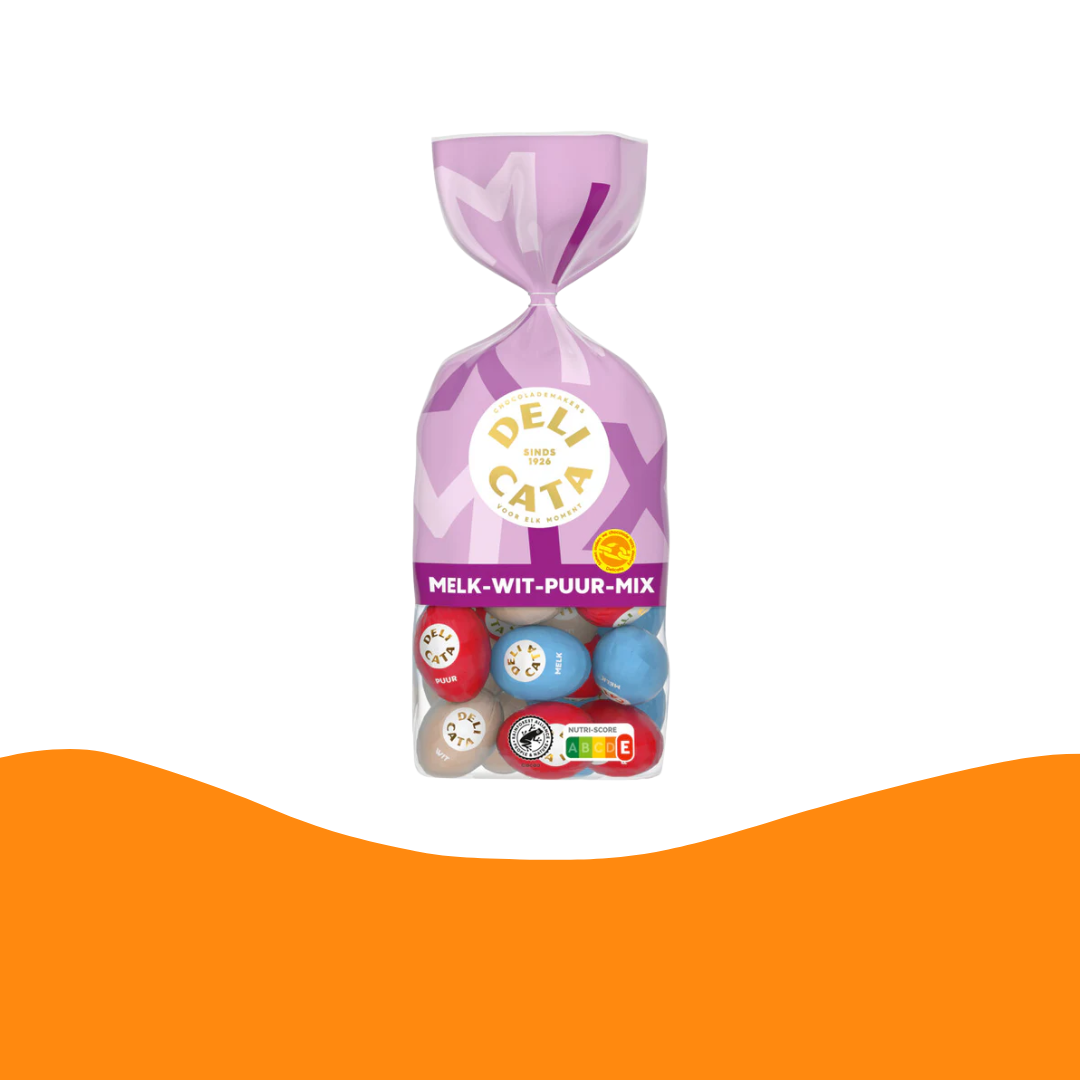 Easter Chocolate Eggs Mix (Milk, Dark, White) 175 gram (Best Before 30 June 2026)