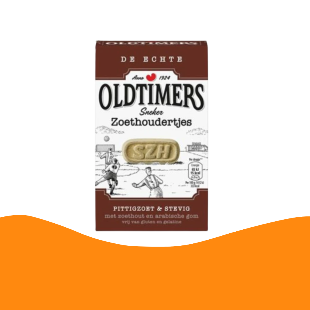 Oldtimers Sneker zoethouders / Dutch Licorice (235 gram)