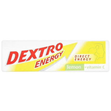 Dextro Energy Fast Direct Lemon + Vitamin C (47 gram) (Best Before August 2026)