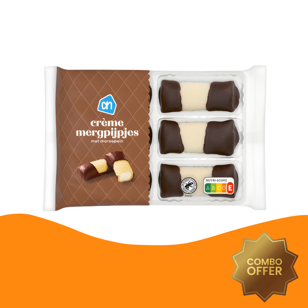 AH Creme Mergpijpjes (160 gram)