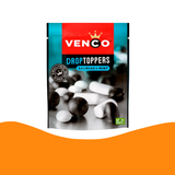 Venco Droptoppers salmiak mint (225 gram)/Salmiak and peppermint candy