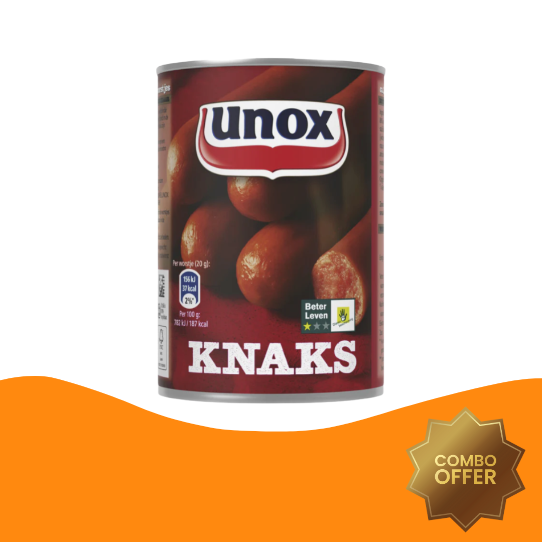 Unox Knaks 荷蘭經典煙燻熱狗腸 11條裝（400克）