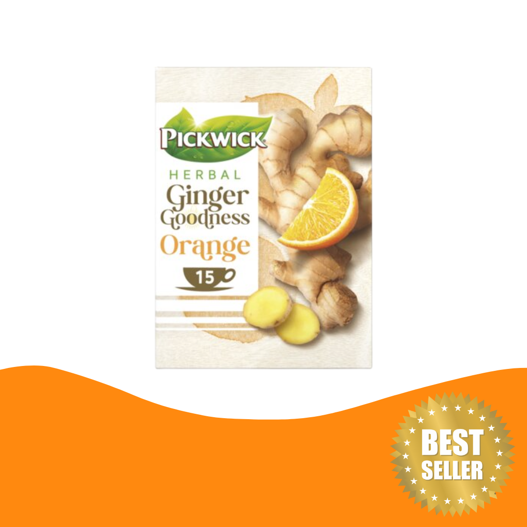 Pickwick Ginger Goodness Orange 1-kops 15 Stuks