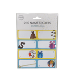 Sinterklaas Name Tags & Gift Labels – 20 Stickers, Writeable, Festive Designs