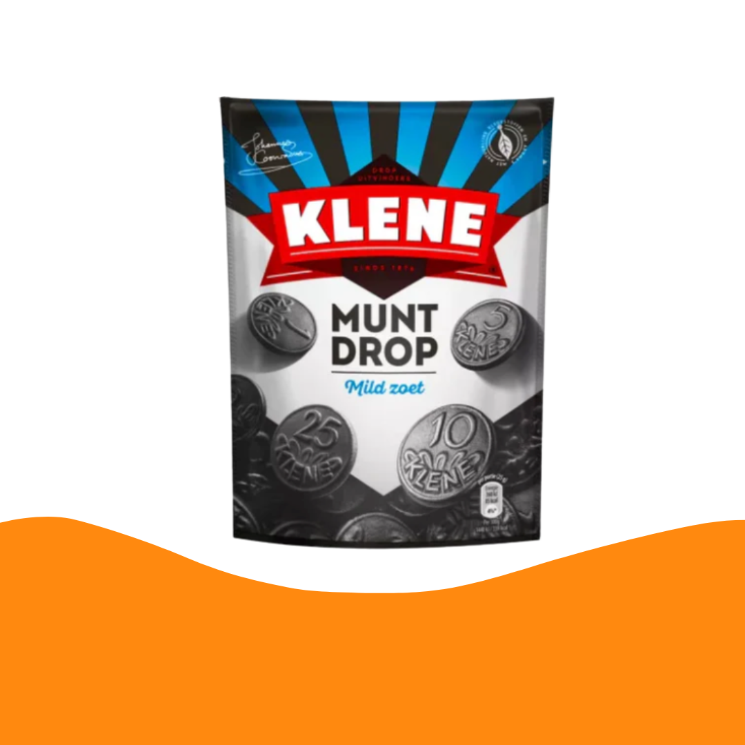 Klene Mild Zoete Muntdrop (210 gram)