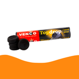 Venco Topdrop Hard Zout (47 gram)/ Hard salted licorice