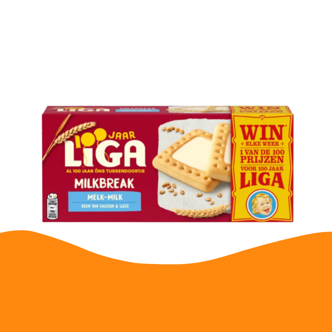 Liga Milkbreak Koeken Melk（245 克）
