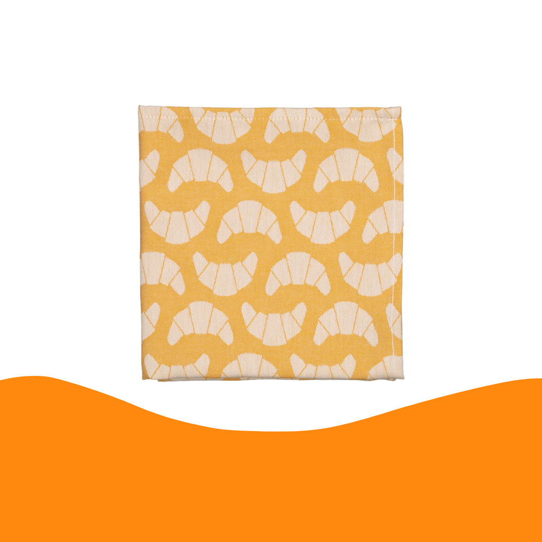 Hema Keukendoek Okergeel / 廚房毛巾赭色（50x 50 公分）