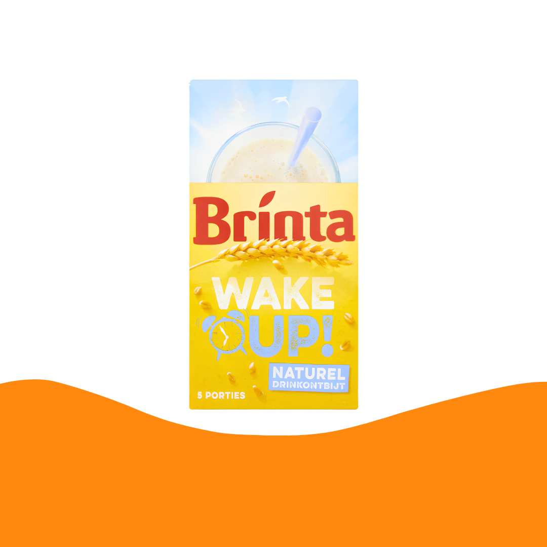 Brinta Wake Up Naturel Drinkontbijt（全麥穀物天然飲料粥）（5 袋 22 克）