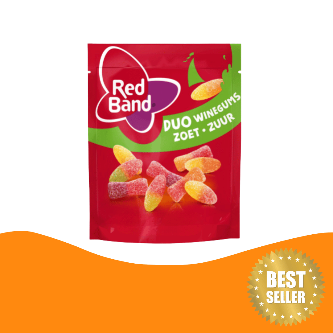 Red Band Zoet Zuur Duo 酸甜口香糖（205 克）